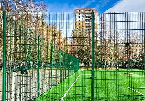 2Д забор для футбольной площадки в Когалыме